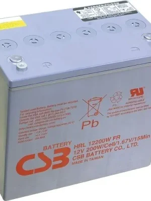 Akumulátor CSB 12V, 50Ah (HRL12200W) Přímo Od Výrobce