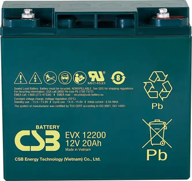 Nejlepší Cena Akumulátor CSB 12V, 20Ah (EVX12200)