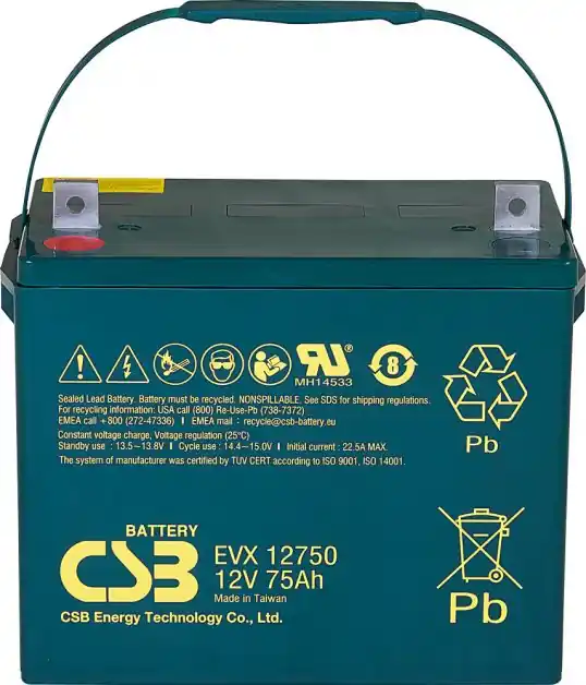 Akumulátor CSB 12V, 75Ah (EVX12750) Levný