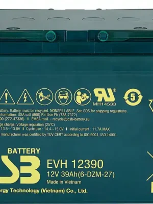 Nakupujte Hned Akumulátor CSB 12V, 39Ah (EVH12390)