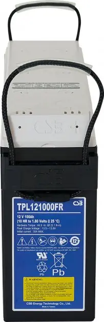 Akumulátor CSB 12V, 100Ah (TPL121000 FR) Nízká Cena
