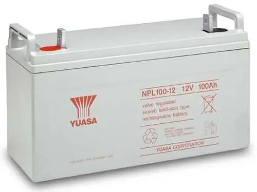 Akumulátor Yuasa 12V, 100Ah (NPL100-12) Novinka