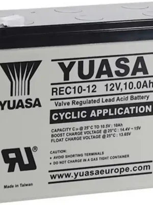 Akumulátor Yuasa 12V, 10Ah (REC10-12) Expresní Doručení