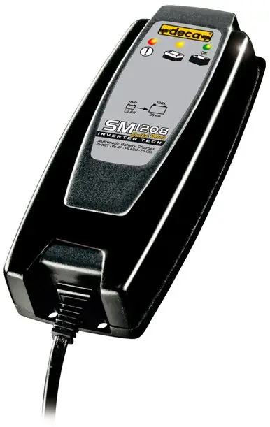 Značkový Nabíječka baterií DECA SM 1208, 12V, 0.8A