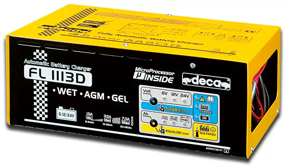 Sezónní Sleva Nabíječka baterií DECA FL 1113D, 6V/12V/24V, 7A