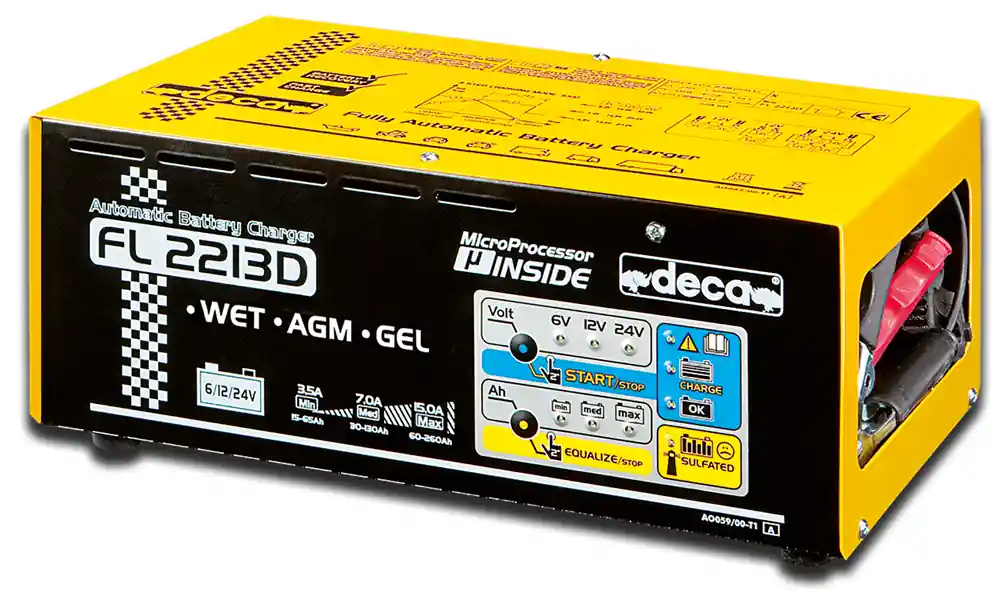 Oblíbený Nabíječka baterií DECA FL 2213D, 6V/12V/24V, 15A