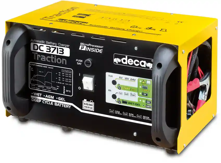 Sleva Nabíječka baterií DECA DC 3713, 6V/12V/24V, 25A