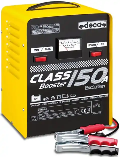 Nabíječka baterií DECA Class Booster 150A, 12V, 12A Vysoce Kvalitní
