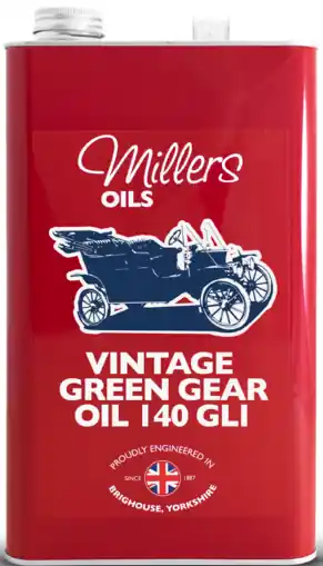Poslední Šance Převodový olej Millers Oils Vintage Green Gear Oil 140 GL1, 5L
