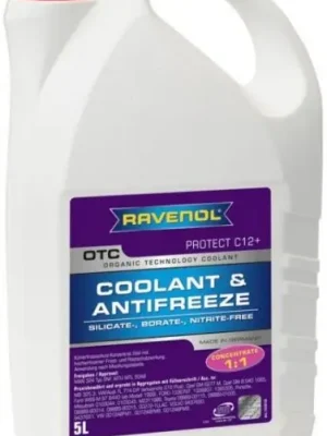 Cenová Bomba Chladicí kapalina Ravenol Organic Technology Coolant C12+, 5L