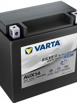 Akční Cena Autobaterie Varta Silver Dynamic Auxiliary AGM 12V, 13Ah, AUX14