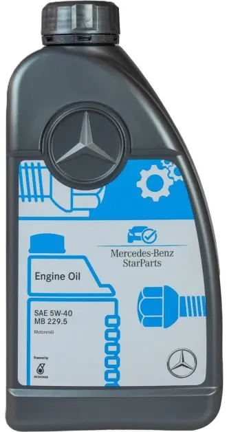Ověřený Motorový olej Mercedes-Benz MB 229.5 5W-40, 1L