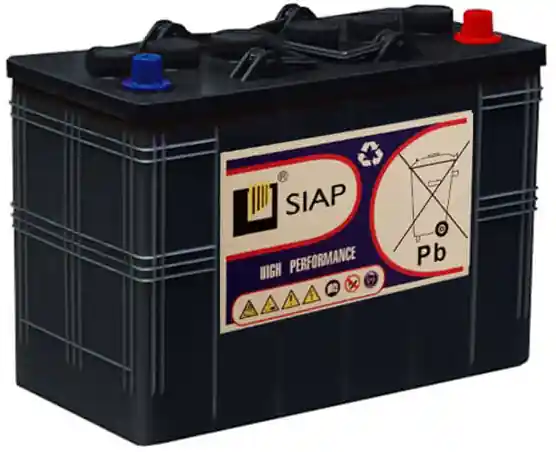Originální Trakční baterie SIAP 12V, 100Ah, 6 GEL 85