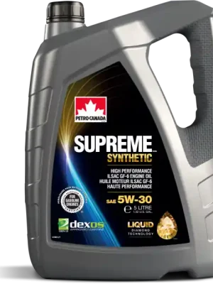 Motorový olej Petro-Canada Supreme Synthetic 5W-30, 5L Jen Po Omezenou Doba