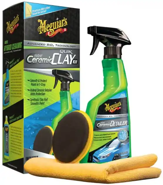 Meguiar‘s Hybrid Ceramic Quik Clay Kit Výprodej