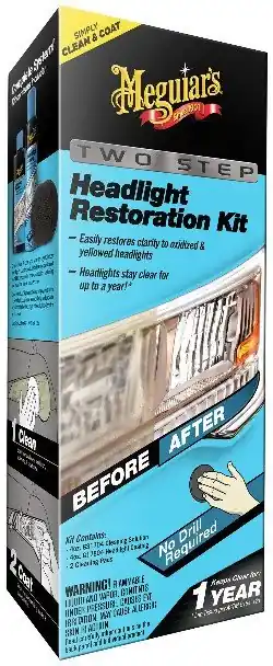 Meguiar‘s Two Step Headlight Restoration Kit Pouze Dnes