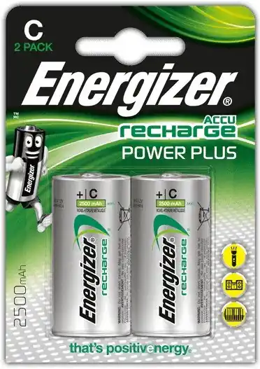 Poslední Šance Energizer Power Plus C nabíjecí 2500mAh HR14/2 (2ks)