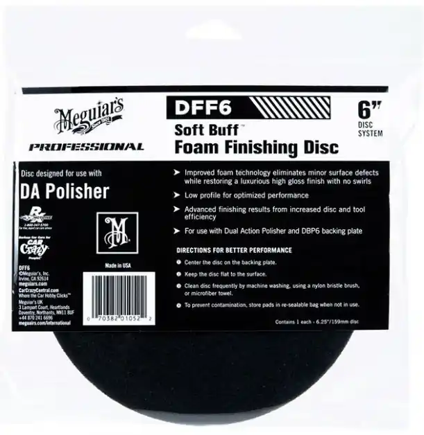 Meguiar‘s Soft Buff Foam Finishing Disc 6" Nejlepší Cena