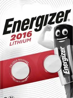 Tovární Cena Energizer Lithium knoflíková baterie CR2016/2 (2ks)