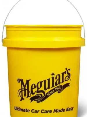 Akce Meguiar‘s Kbelík prázdný bez vložky Grit Guard žlutý, 19L