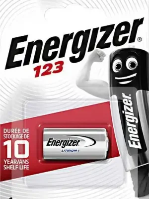 Energizer Lithium Photo 3V CR123 (1ks) Časově Omezené