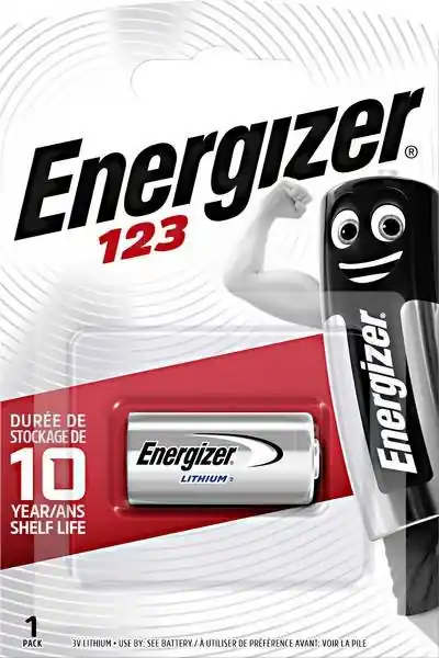 Energizer Lithium Photo 3V CR123 (1ks) Časově Omezené