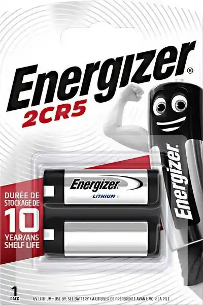 Energizer Lithium Photo 6V 2CR5 (1ks) Rychlé Dodání