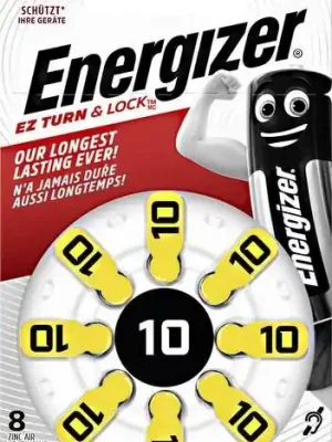 Sleva Energizer baterie do naslouchadel 1.4V Audio 10/PR70 (8ks)