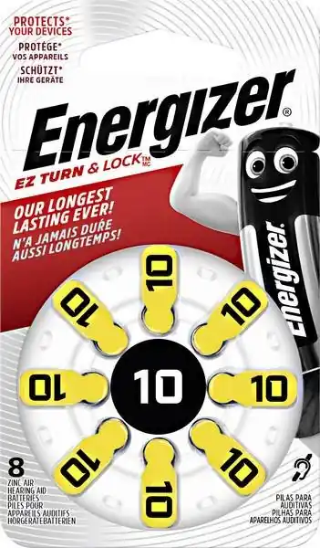 Sleva Energizer baterie do naslouchadel 1.4V Audio 10/PR70 (8ks)