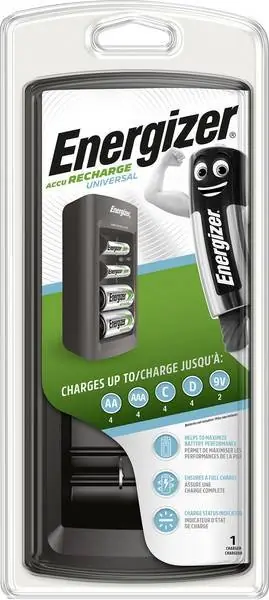 Dokud Zásoby Vydrží Energizer Accu Recharge Universal AA/AAA/C/D/9V