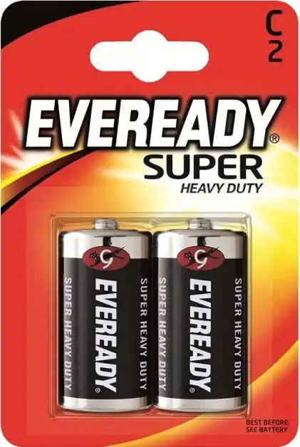 Must-Have Eveready Super Heavy Duty monočlánky C R14/2 (2 ks)