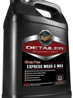 Meguiar‘s Rinse Free Express Wash Wax, 3,78L Speciální Cena