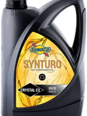 Motorový olej Sunoco Synturo Crystal C2 0W-30, 5L Tovární Cena