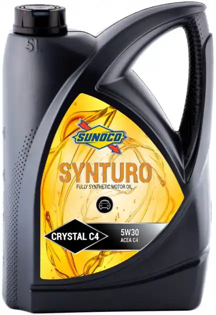 Motorový olej Sunoco Synturo Crystal C4 5W-30, 5L Super Cena