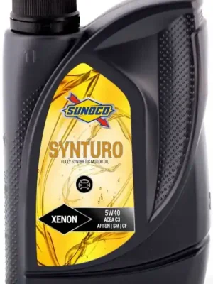 Nejlepší Volba Motorový olej Sunoco Synturo Xenon 5W-40, 1L