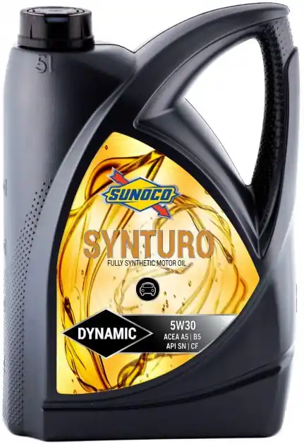 Akční Cena Motorový olej Sunoco Synturo Dynamic 5W-30, 5L