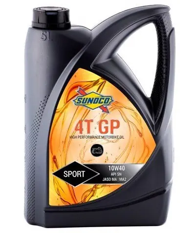 Motorový olej Sunoco 4T GP Sport 10W-40, 5L Vrácení Zdarma