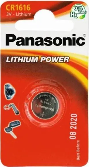 Panasonic Lithium Power knoflíková baterie CR1616 Poslední Šance