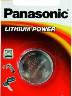 Panasonic Lithium Power knoflíková baterie CR2450 Rychlé Dodání