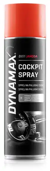 Novinka Dynamax DXI1 Sprej na palubní desku - Jahoda, 500ml
