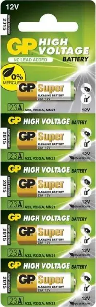 Novinka GP Alkaline baterie 12V A23/5 (5ks)