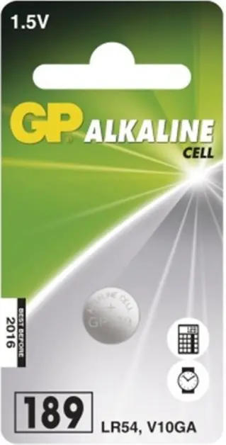 Akční Cena GP Alkaline knoflíková baterie LR54/189 (1ks)