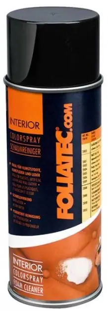 Foliatec Pěnový čistič interiérových povrchů, 400ml Vysoce Kvalitní