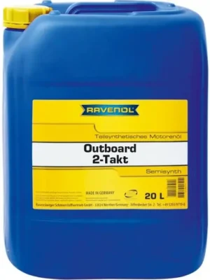 Aktuální Motorový olej Ravenol Outboardoel Teilsynth 2T, 20L