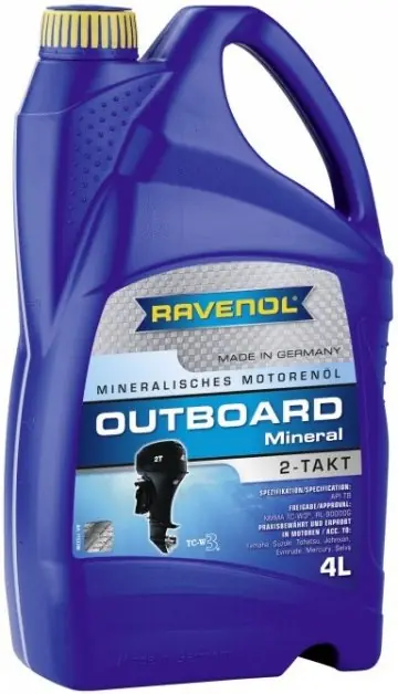 Nakupujte Hned Motorový olej Ravenol Outboardoel Mineral 2T, 4L