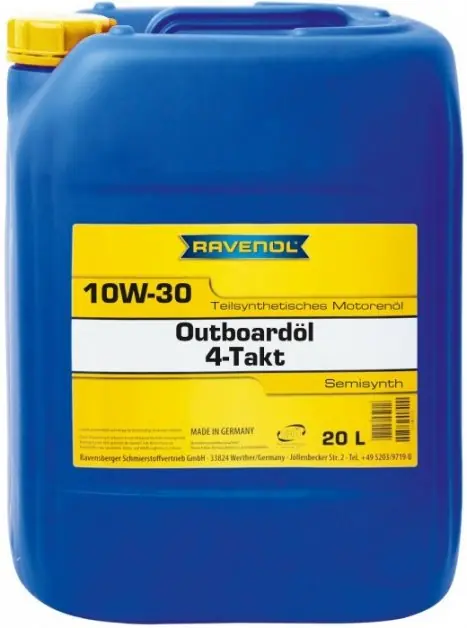Omezená Nabídka Motorový olej Ravenol Outboardoel 4T 10W-30, 20L