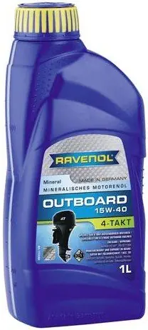 Objednat Nyní Motorový olej Ravenol Outboardoel 4T 15W-40, 1L