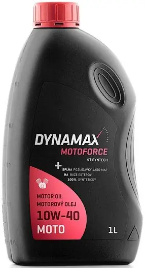 Víkendová Akce Motorový olej Dynamax Motoforce Syntech 4T 10W-40, 1L