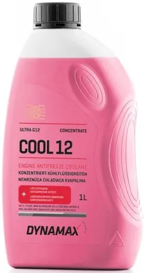Chladicí kapalina Dynamax Cool Ultra G12, 1L Akční Cena