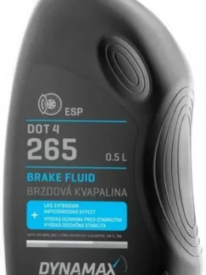 Must-Have Brzdová kapalina Dynamax 265 DOT4 ESP, 500ml
